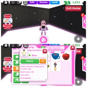 Age Up Potion x202 Account