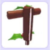 Yule Log Pogo Stick