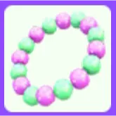 Purple & Green Beads