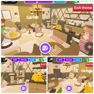 Cat Cafe Shop Tiny House