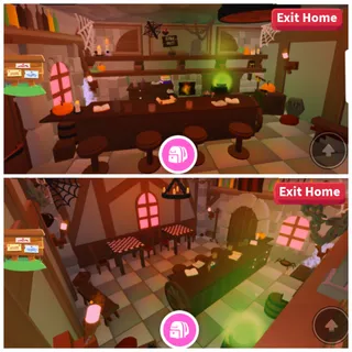 Spooky Halloween Tiny Pub House
