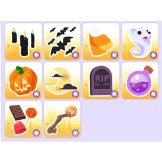 Halloween Sticker (2026) x10