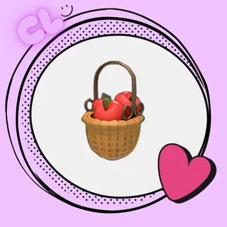 Eco Red Apple Basket Hat