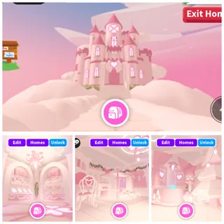 Sweet Blush Princess Castle