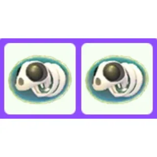 Sea Skeleton Panda x2