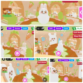 Bunny & Carrot Mini Grinding House