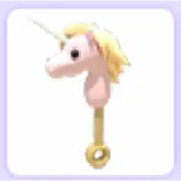 Golden Maned Unicorn Rattle