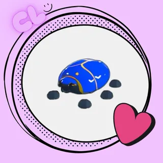 Giant Blue Scarab  
