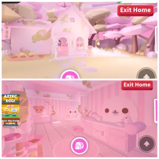 Cute Bear Cottage House