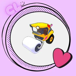Paint Roller Truck WHITE