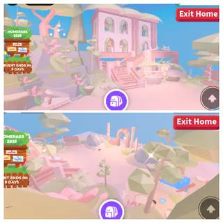 Pastel Island House