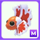 Orange Betta Fish M Mega