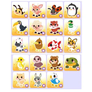 Adopt Me Standard Stickers x19