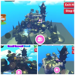 Medieval Sky Mountain House