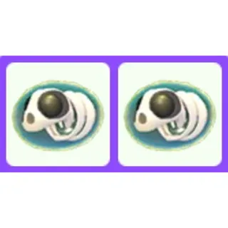 Sea Skeleton Panda x2