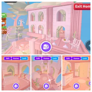 Pastel Island House