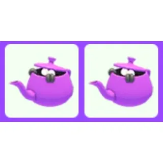 Classic Teapot x2