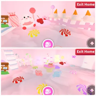 Candy Gummy Bear Shop House