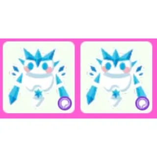 Ice Golem Sticker x2