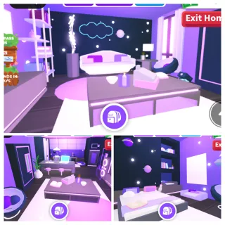 Dreamy Galaxy Family House