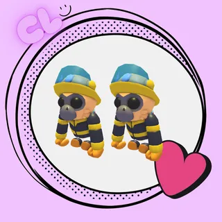 Firefighter Gibbon x2