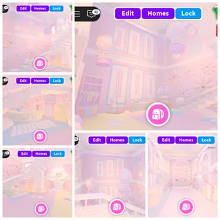 Softcore Pastel Gingerbread House