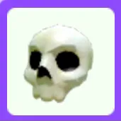 White Skull Hat