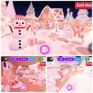 Gingerbread x Candycane House