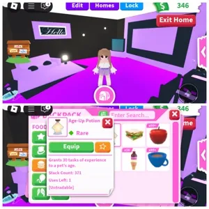 Age Up Potion x371 Account