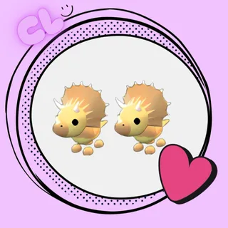 Triceratops x2