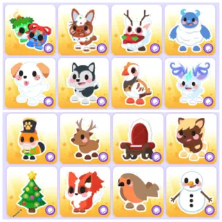 Winter 2024 Stickers x16