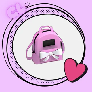 Pink Designer Backpack