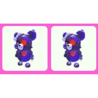Patchy Bear x2