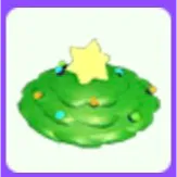 Festive Tree Throwing Disc