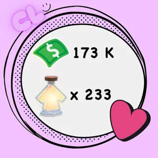 173 K Bucks + 233 Age Up Potion Account