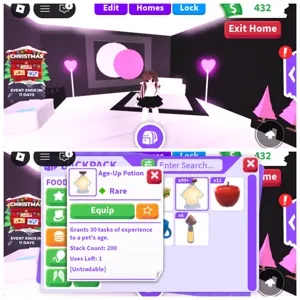 Age Up Potion x200 Account