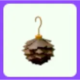 Brown Pinecone Earrings
