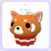 Panda Cupcake Chew Toy