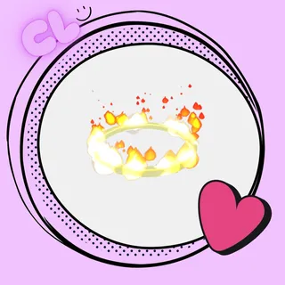 Ring of Fire Throwing Disc