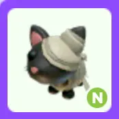 Black Mummy Cat N Neon