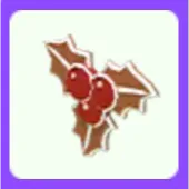 Gingerbread Holly Flying Disc