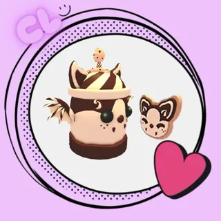 Chocolate Chip Bat Dragon Cookie Jar