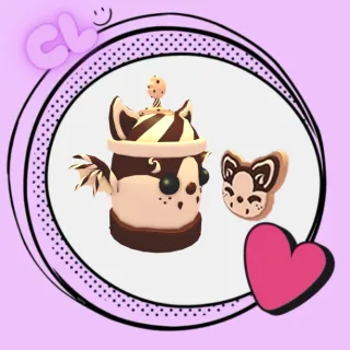 Chocolate Chip Bat Dragon Cookie Jar