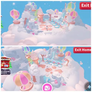 Cute Penguin Ice Park House