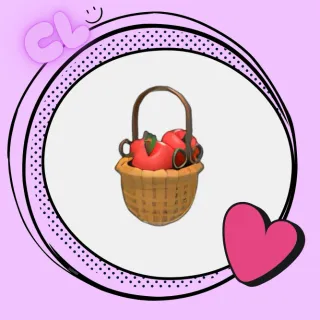 Eco Red Apple Basket Hat