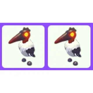 Marabou Stork x2