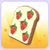 Strawberry Toast Flying Disc