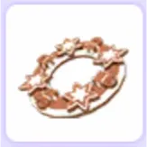 Gingerbread Wreath Flying Disc