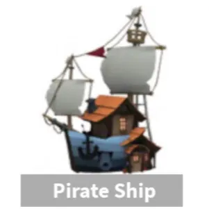 Pirate Ship House (Undecorated)