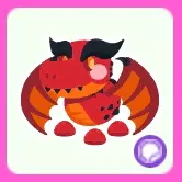 Lava Dragon Sticker